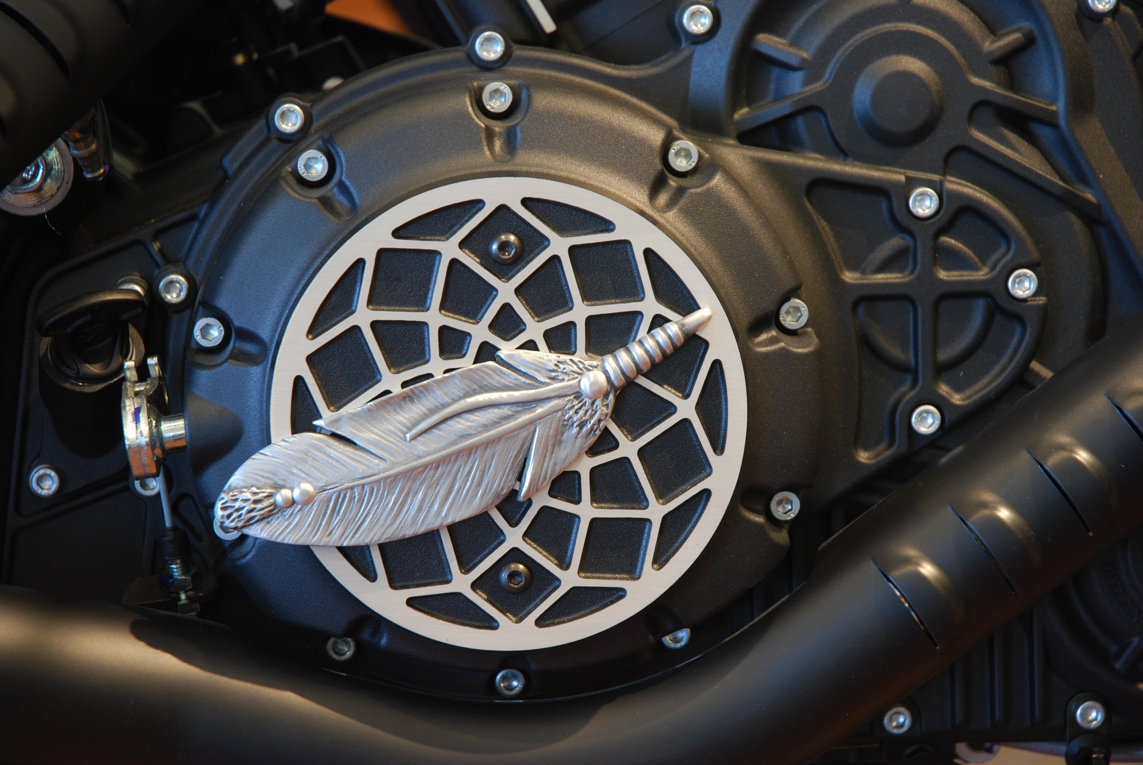 Indian Scout Derby Covers Chrome Dome Motorcycle Products