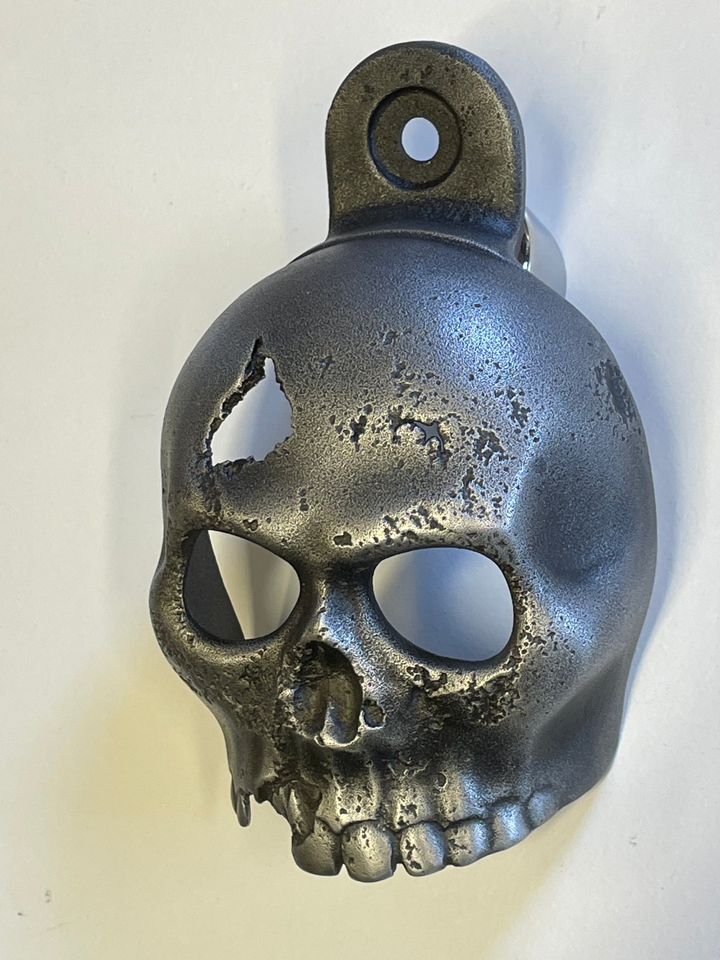 Rotten Kine Skull Harley Horn Cover #15