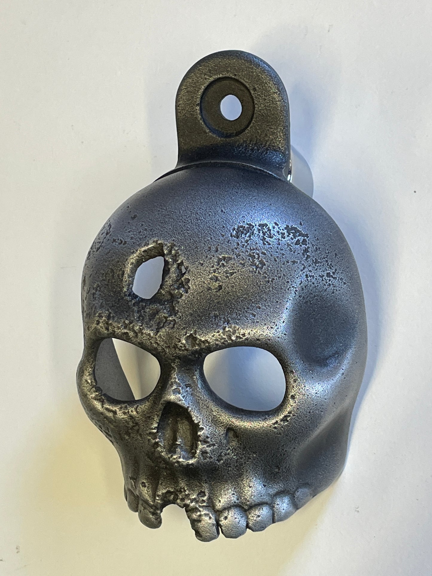 Rotten Kine Skull Harley Horn Cover #13