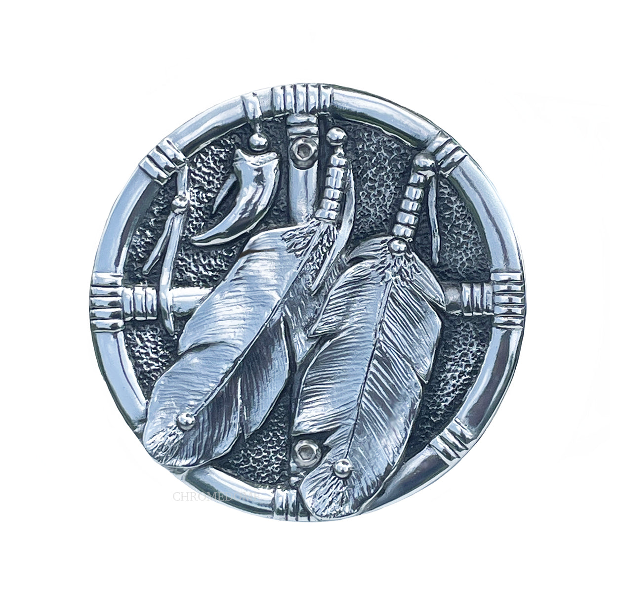 Indian Scout Medicine Wheel Polished