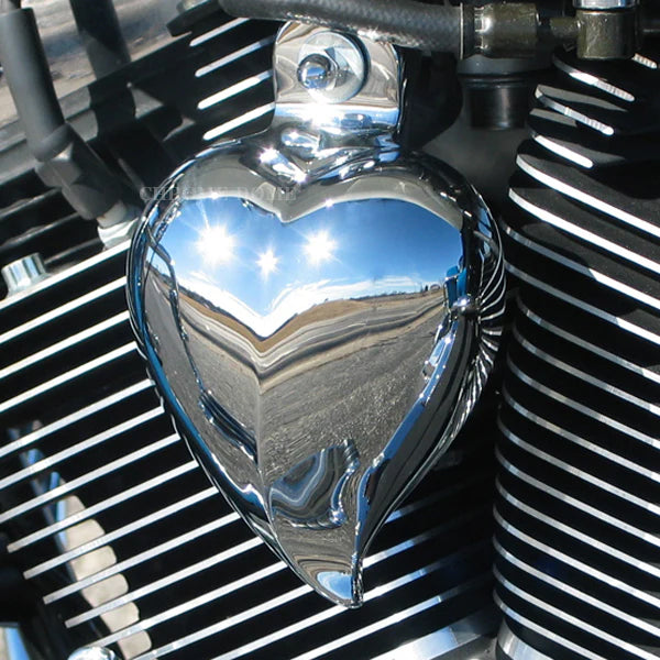 Harley Horn Covers Heart Shaped