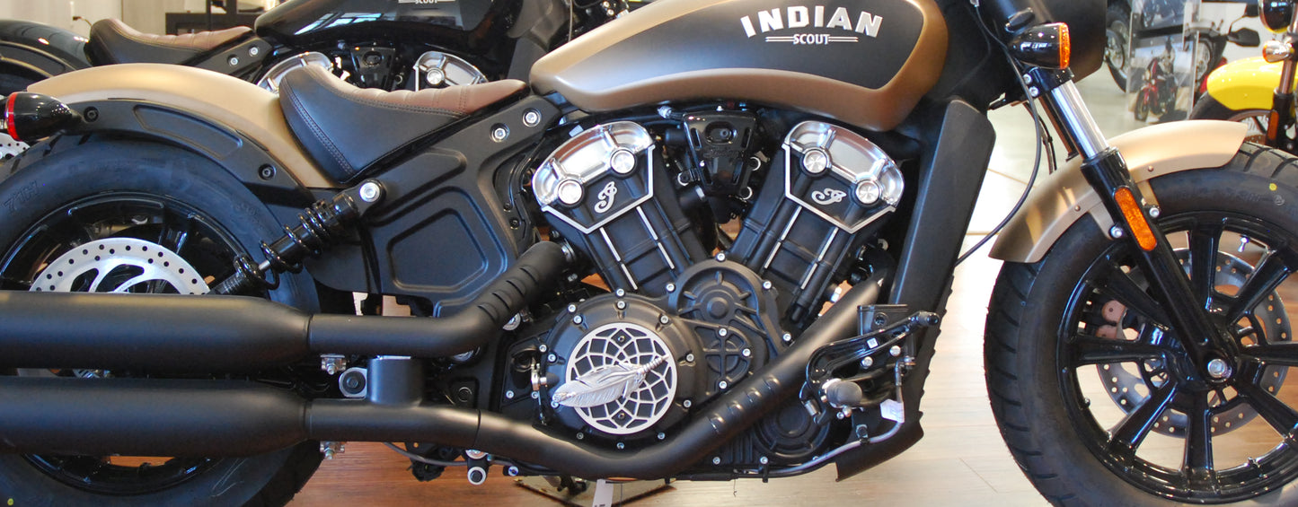 Indian Scout Dream Catcher Derby Cover