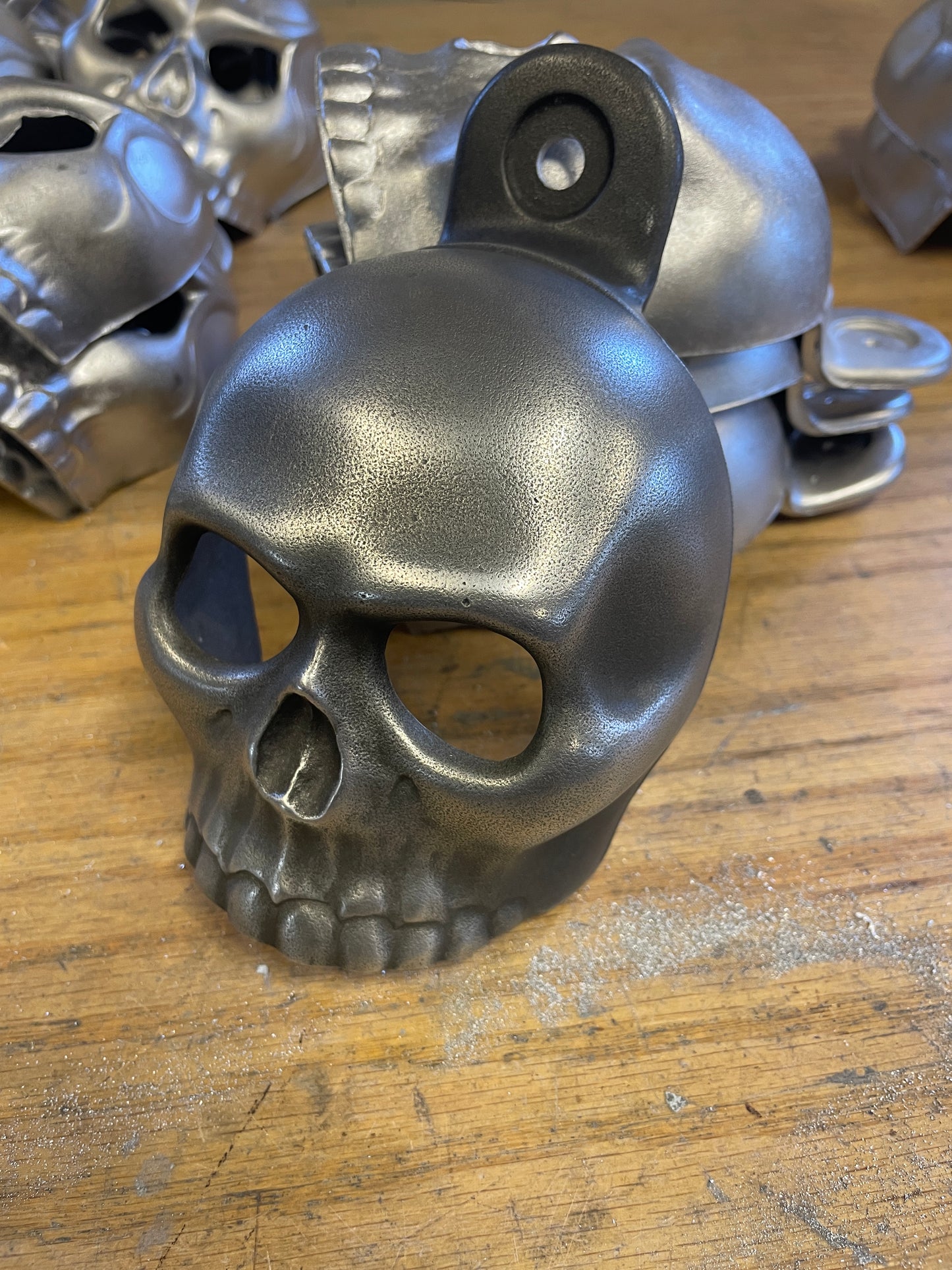 Harley Horn Covers Original Skull