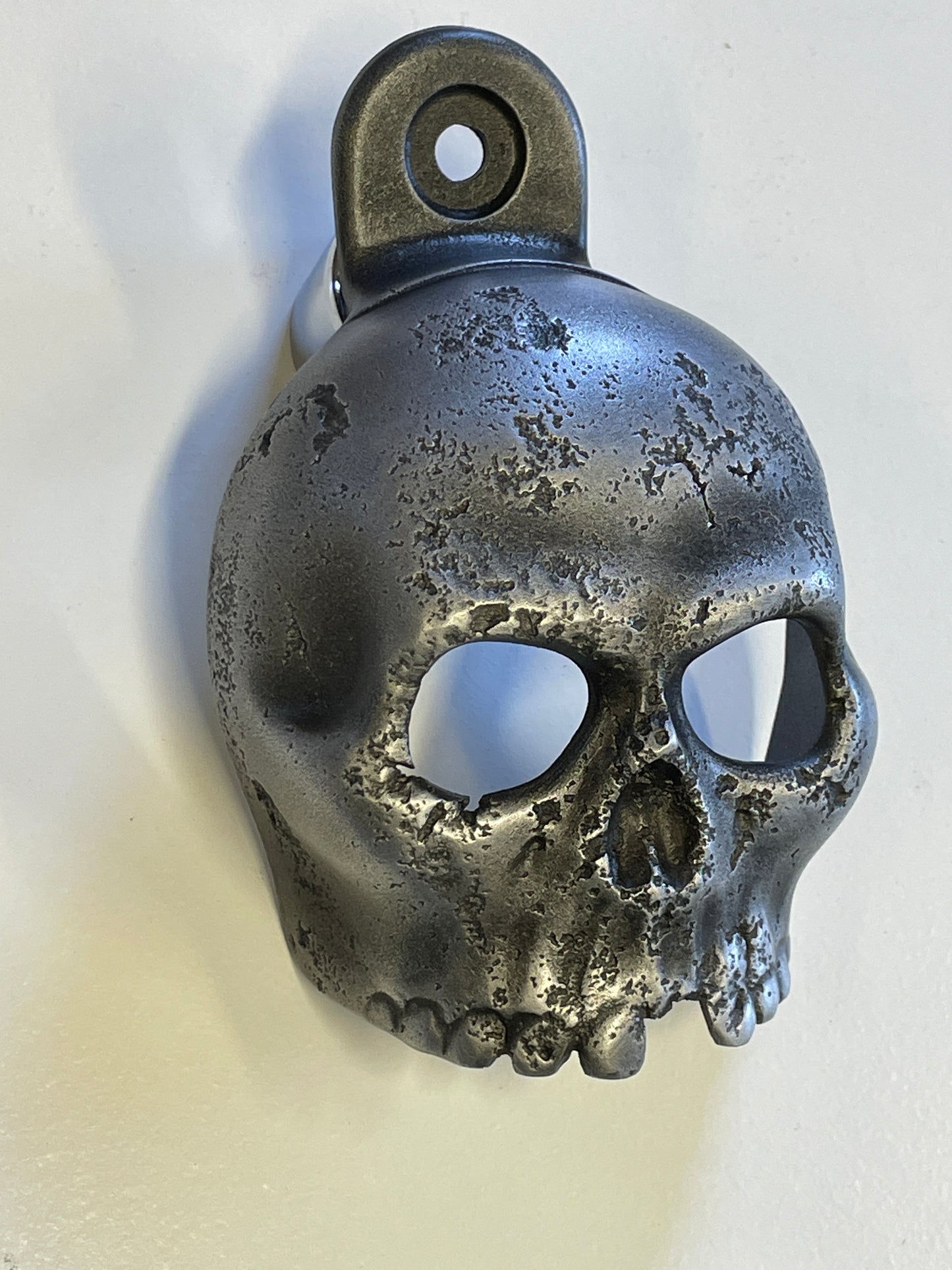 Rotten Kine Skull Harley Horn Cover #9