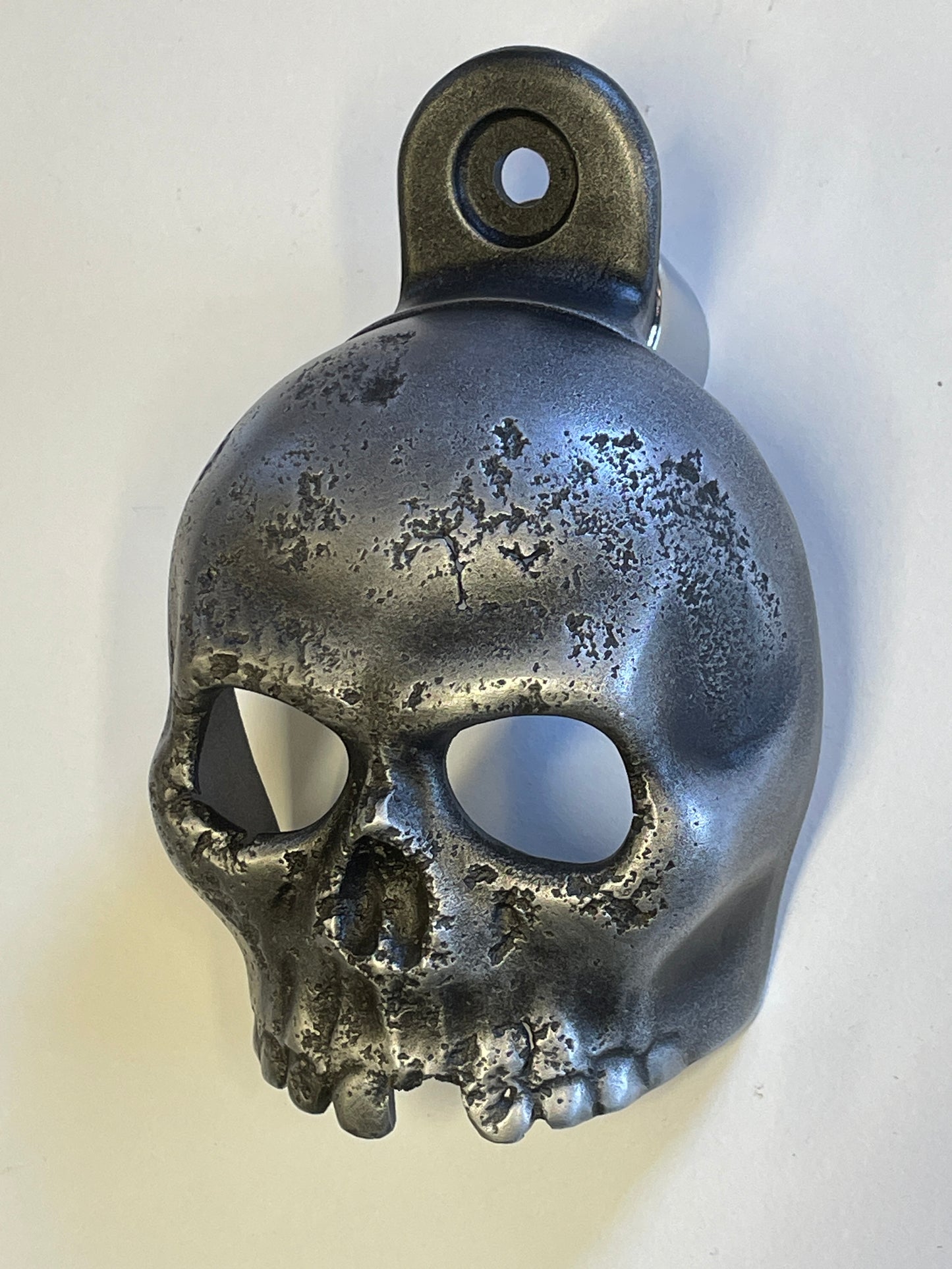 Rotten Kine Skull Harley Horn Cover #9