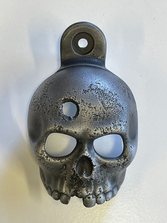 Rotten Kine Skull Harley Horn Cover #12