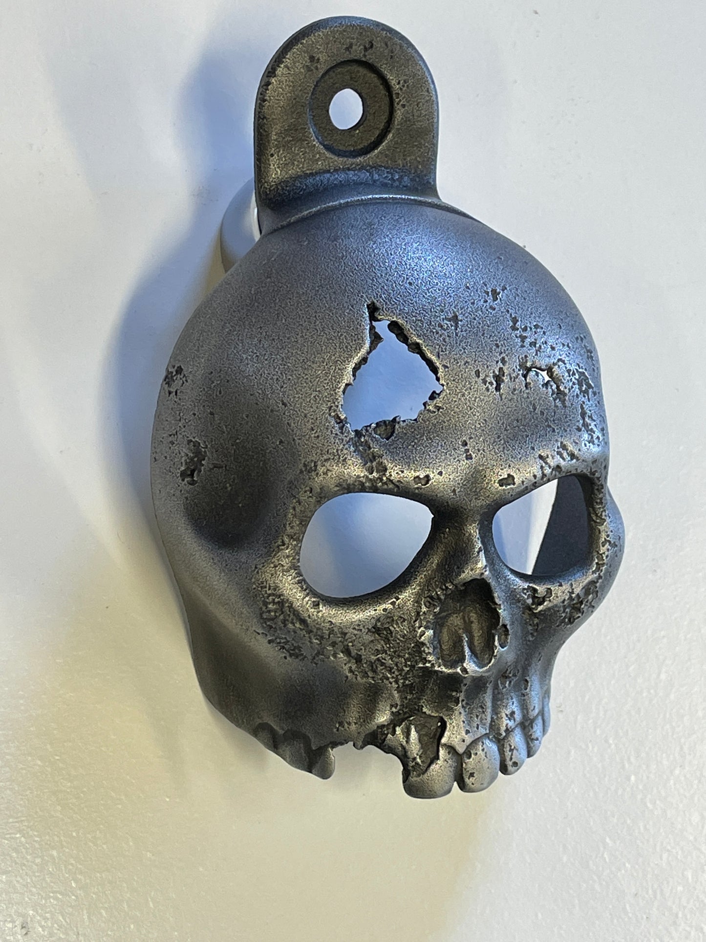 Rotten Kine Skull Harley Horn Cover #15
