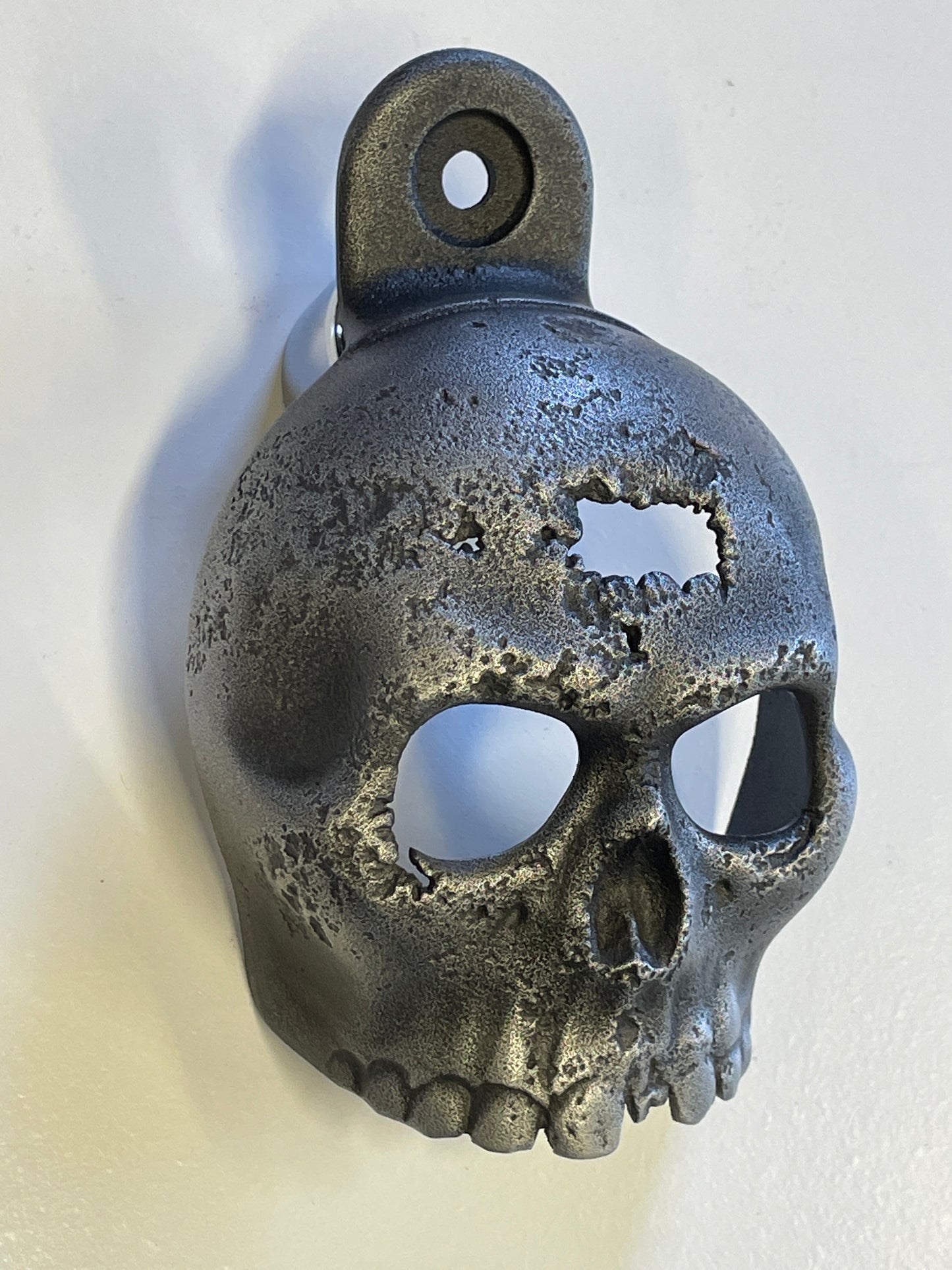 Rotten Kine Skull Harley Horn Cover #16