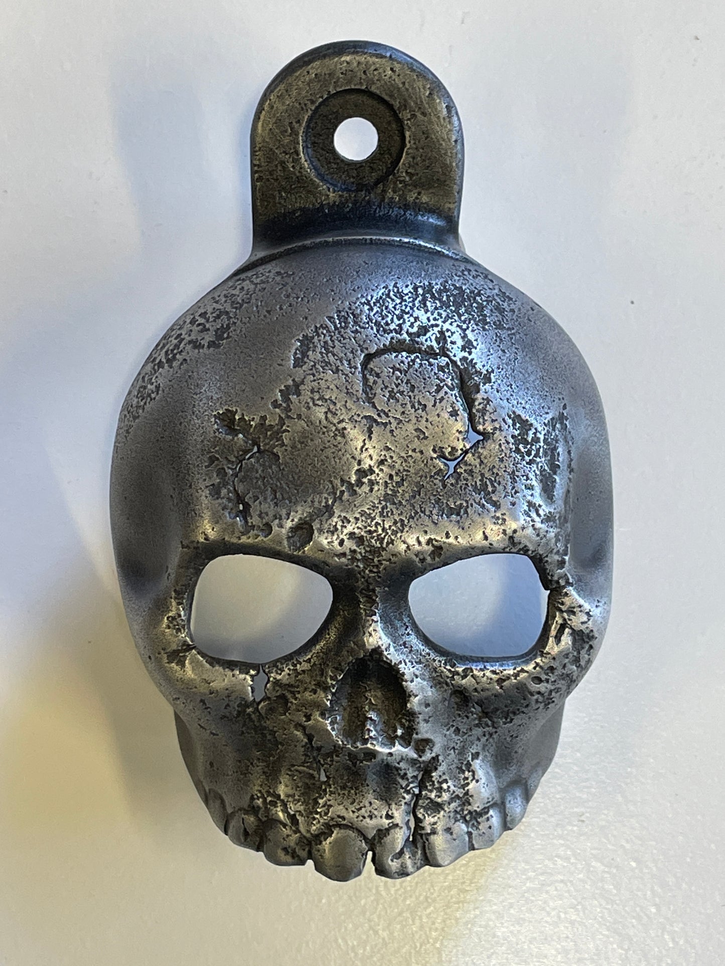 Rotten Kine Skull Harley Horn Cover #17