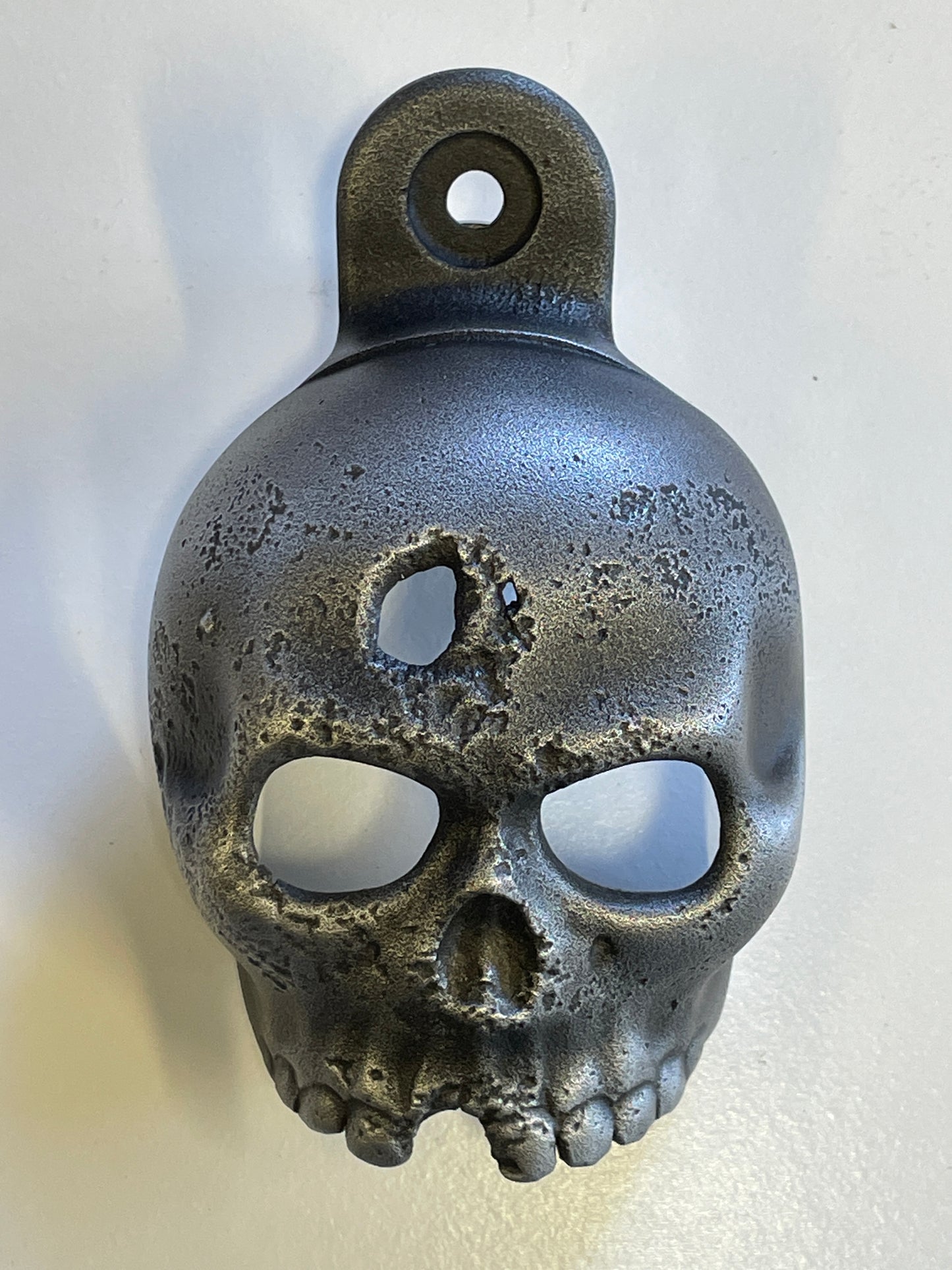 Rotten Kine Skull Harley Horn Cover #13