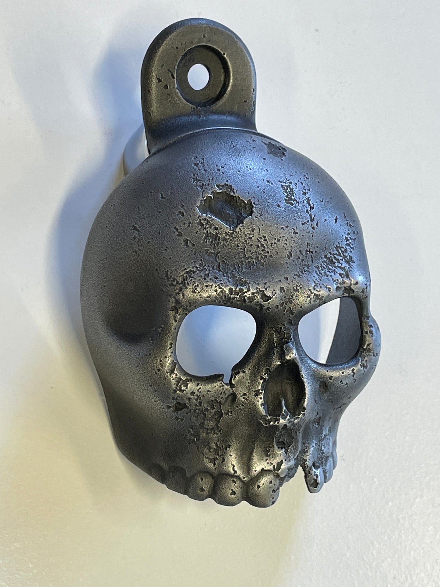Rotten Kine Skull Harley Horn Cover #14