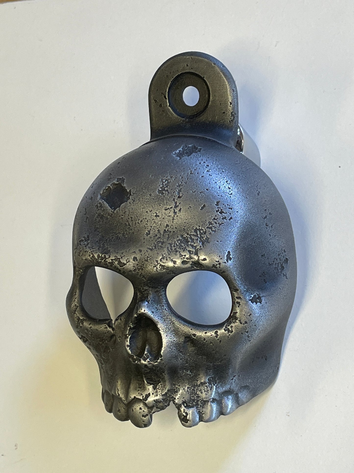 Rotten Kine Skull Harley Horn Cover #14