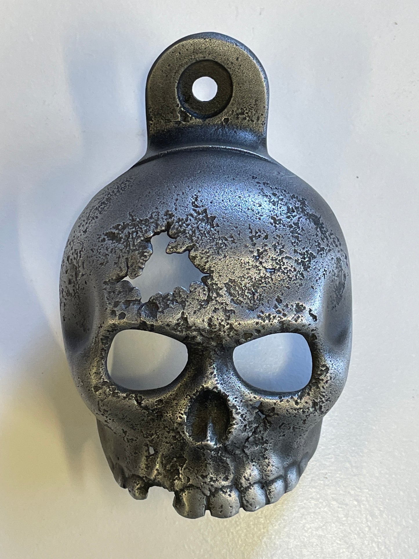 Rotten Kine Skull Harley Horn Cover #10