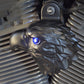 Harley Horn Covers - Bald Eagles with LED
