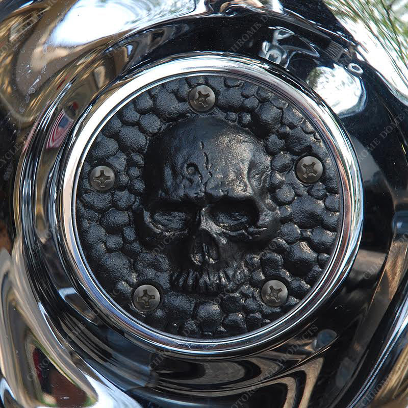 Derby Cover Tapa Clutch Skull 1 Ngr Harley Davidson Twin Cam Derby Cover Tapa Clutch Skull 1 Ngr Harley Davidson Twin Cam